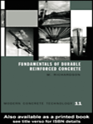 cover image of Fundamentals of Durable Reinforced Concrete